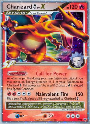 Charizard G LV.X - DP45 card from Diamond and Pearl Promos