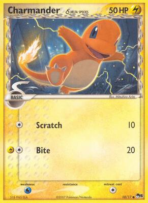 Charmander (Delta Species) card from POP Series 5