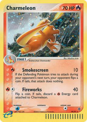 Charmeleon card from EX Dragon