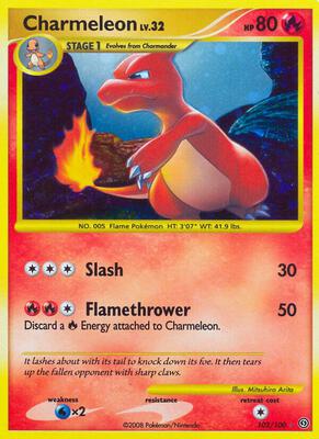 Charmeleon card from Stormfront