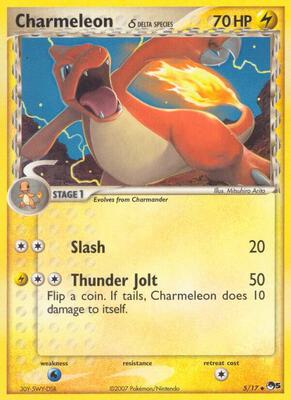 Charmeleon (Delta Species) card from POP Series 5