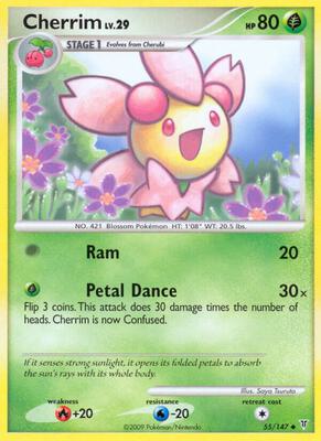 Cherrim card from Supreme Victors