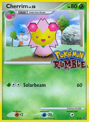 Cherrim card from Rumble
