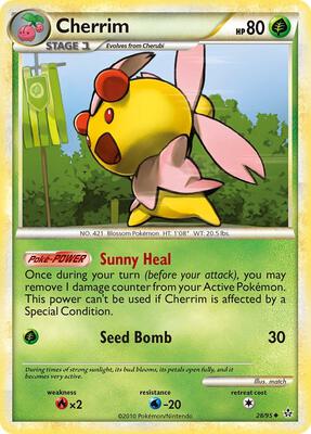 Cherrim card from Unleashed