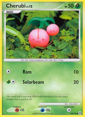 Cherubi card from Arceus