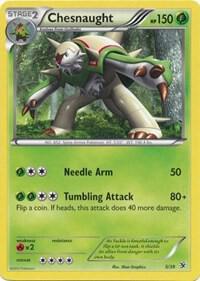 Chesnaught card from Kalos Starter Set