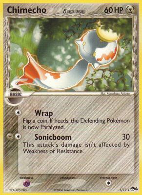 Chimecho (Delta Species) card from POP Series 4