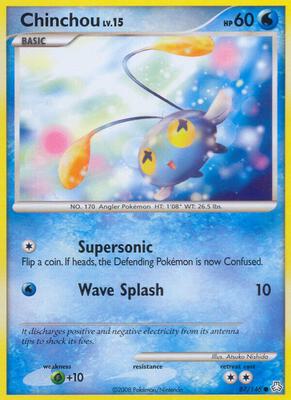 Chinchou (87) card from Legends Awakened