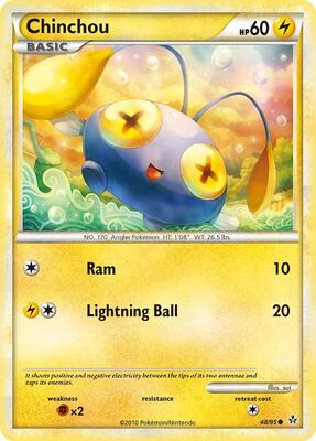 Chinchou card from Unleashed