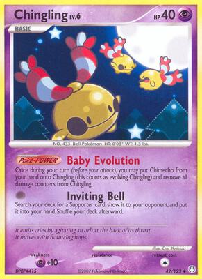 Chingling card from Mysterious Treasures