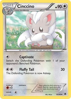 Cinccino card from Emerging Powers