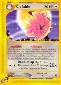Clefable (41) card from Expedition