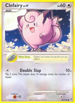 Clefairy card from Secret Wonders