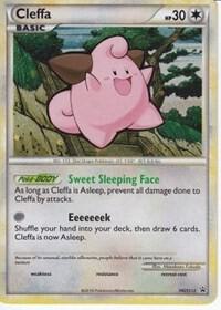 Cleffa - HGSS12 card from HGSS Promos