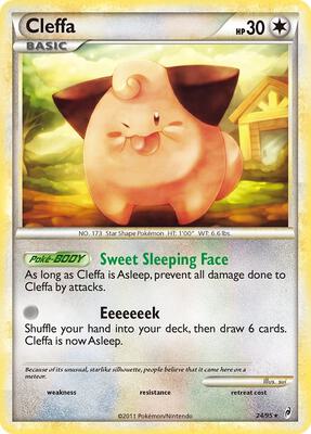 Cleffa card from Call of Legends