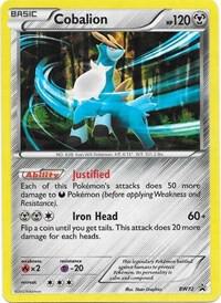 Cobalion - BW72 card from Black and White Promos