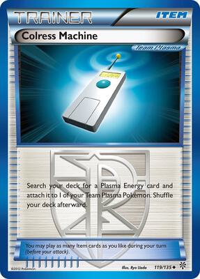 Colress Machine (Team Plasma) card from Plasma Storm