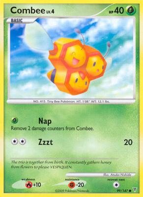Combee card from Supreme Victors