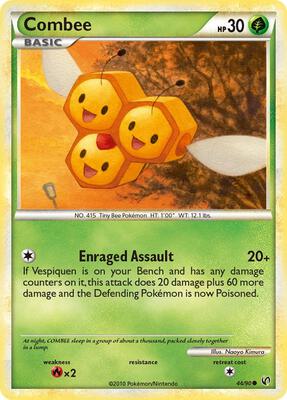 Combee card from Undaunted