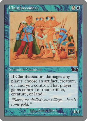 Clambassadors card from Unglued