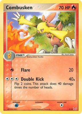 Combusken card from EX Trainer Kit 1: Latias & Latios
