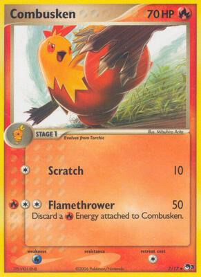 Combusken card from POP Series 3
