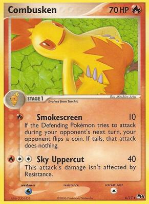 Combusken card from POP Series 4