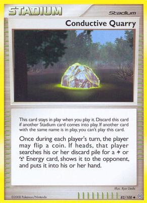 Conductive Quarry card from Stormfront