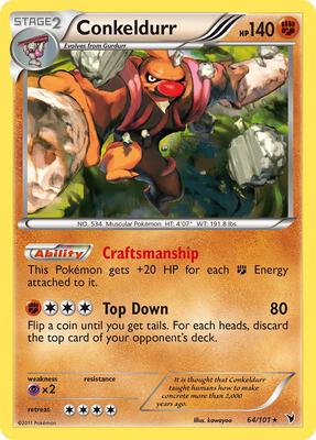 Conkeldurr (64) card from Noble Victories