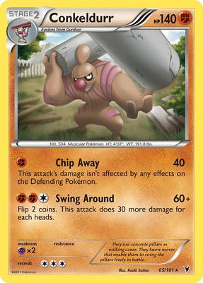 Conkeldurr (65) card from Noble Victories