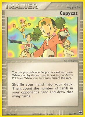 Copycat card from EX Dragon Frontiers