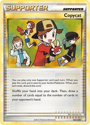Copycat card from HeartGold SoulSilver