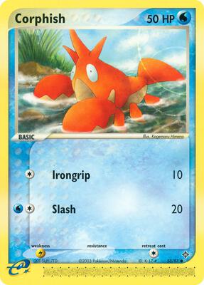Corphish - 53/97 card from EX Dragon