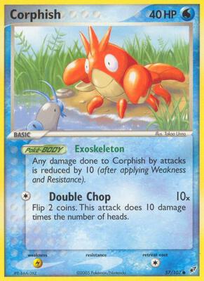 Corphish card from EX Deoxys