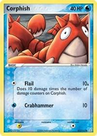 Corphish - 063/110 card from EX Holon Phantoms