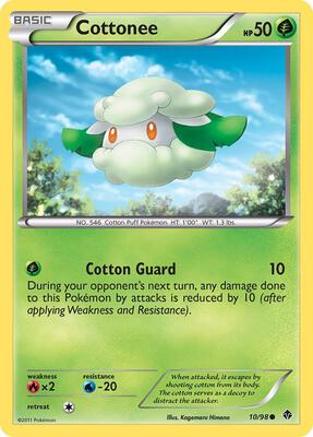 Cottonee (10) card from Emerging Powers