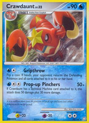 Crawdaunt card from Legends Awakened