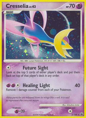 Cresselia card from Majestic Dawn
