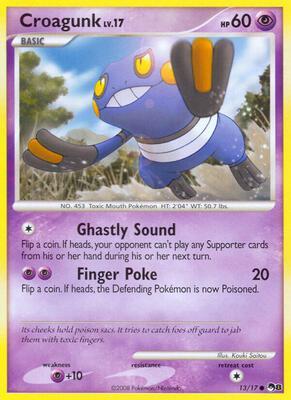 Croagunk card from POP Series 8