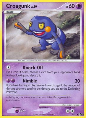 Croagunk card from POP Series 9