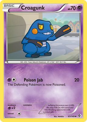 Croagunk (65) card from Boundaries Crossed