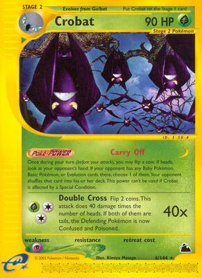 Crobat (6) card from Skyridge