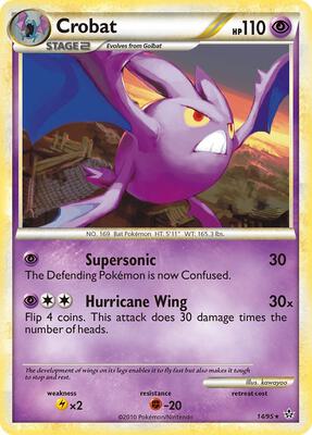 Crobat card from Unleashed