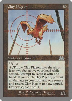 Clay Pigeon card from Unglued
