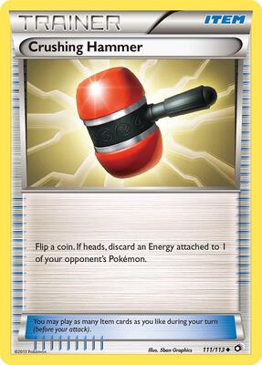 Crushing Hammer card from Legendary Treasures