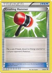Crushing Hammer card from Kalos Starter Set