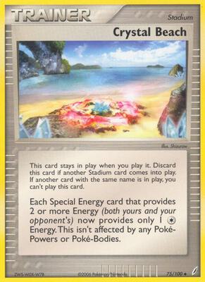 Crystal Beach card from EX Crystal Guardians