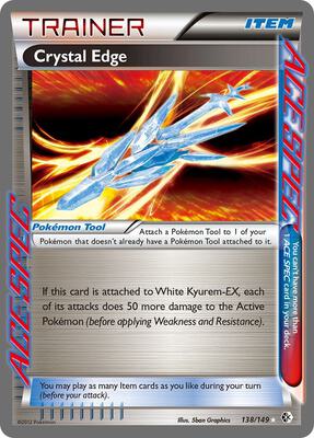 Crystal Edge card from Boundaries Crossed