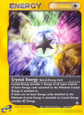 Crystal Energy card from Aquapolis