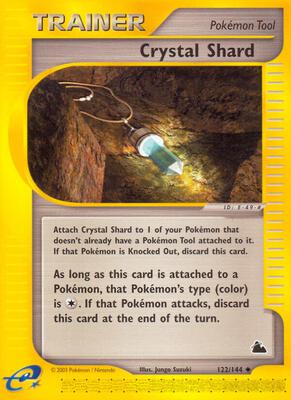Crystal Shard card from Skyridge